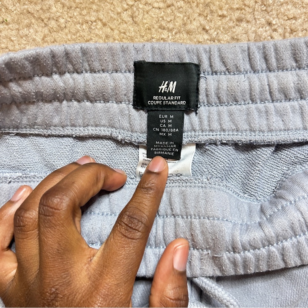 H&M Gray Drawstring Shorts - Picture 6 of 6